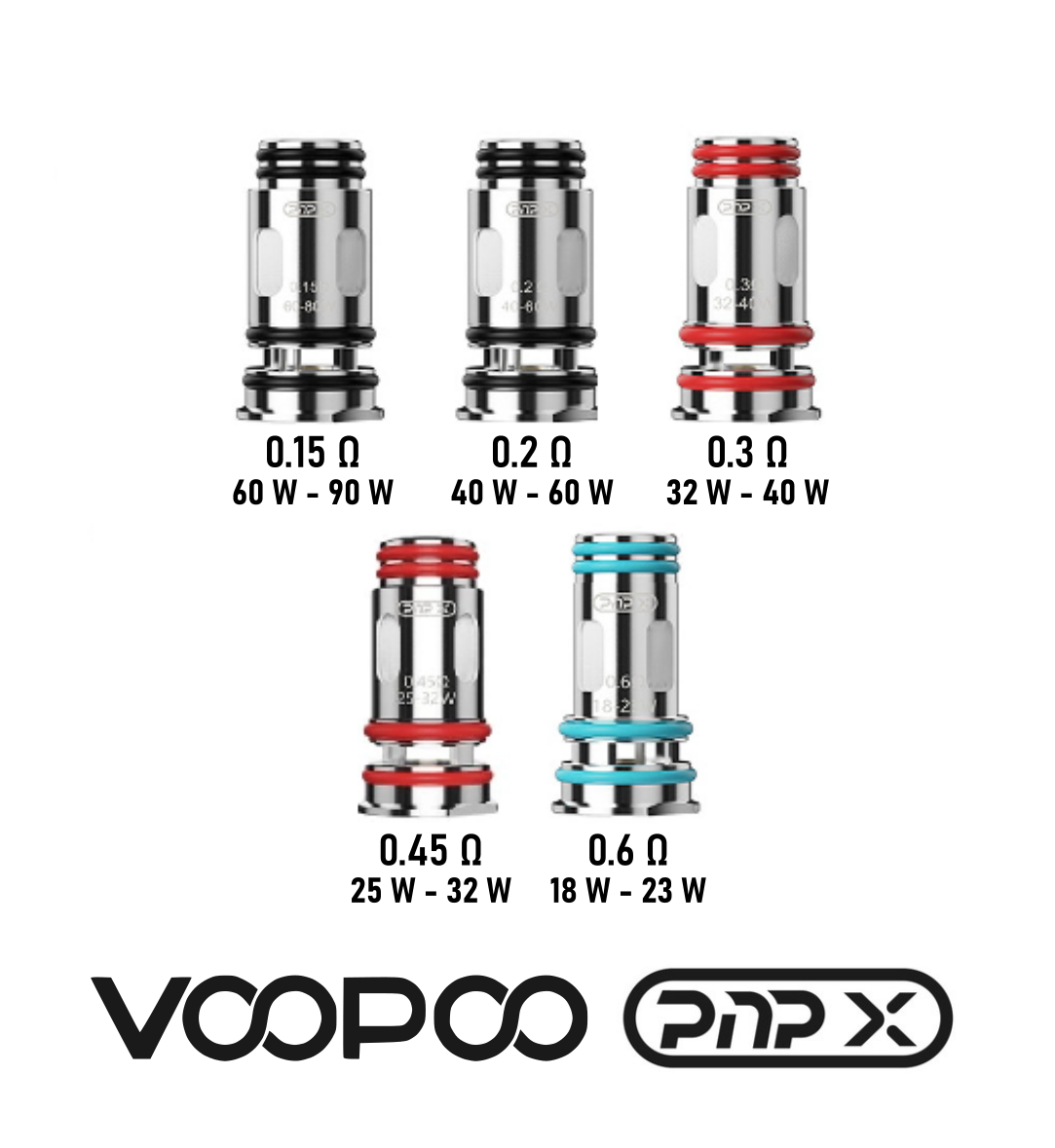Voopoo PnP-X Coils - 5/pk It's Not Smoke Online Vape Shop Voopoo PnP-X Coils - 5/pk It's Not Smoke Online Vape Shop