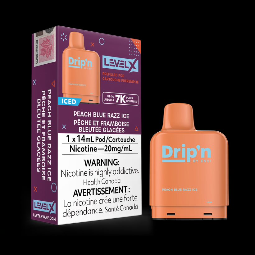 Envi Drip'n LEVEL X Pod - 14mL Pre-Filled 20 mg/mL Salt Nicotine Pod