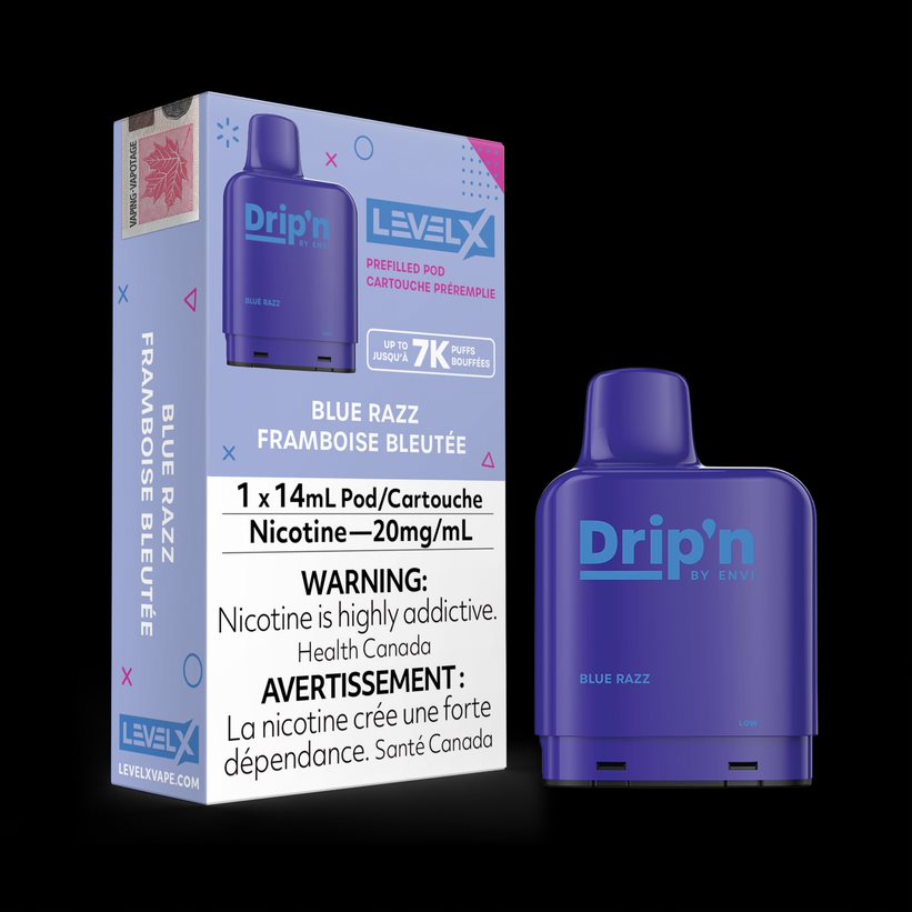 Envi Drip'n LEVEL X Pod - 14mL Pre-Filled 20 mg/mL Salt Nicotine Pod