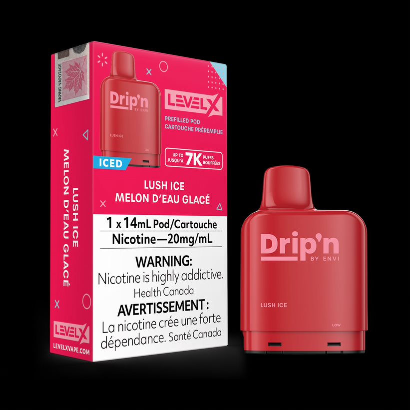 Envi Drip'n LEVEL X Pod - 14mL Pre-Filled 20 mg/mL Salt Nicotine Pod