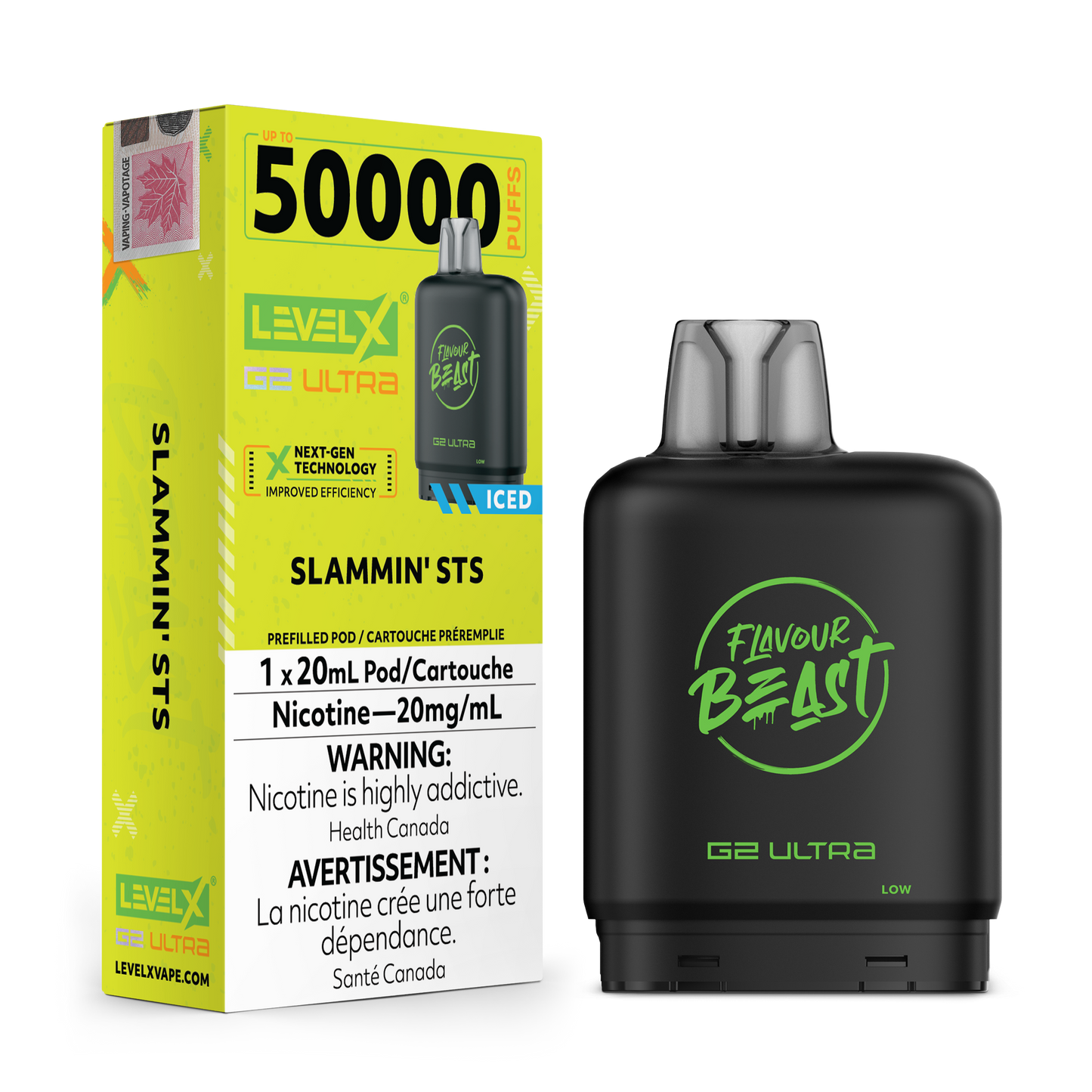Level X Flavour Beast G2 Ultra Pre-filled Pods