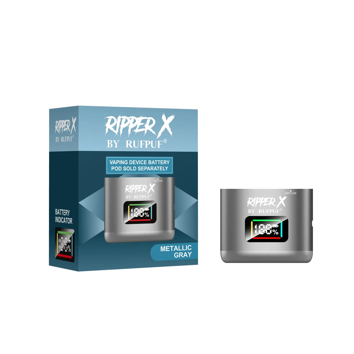 Ripper X RIPPER X Device - Battery ONLY – It's Not Smoke Online Vape Shop