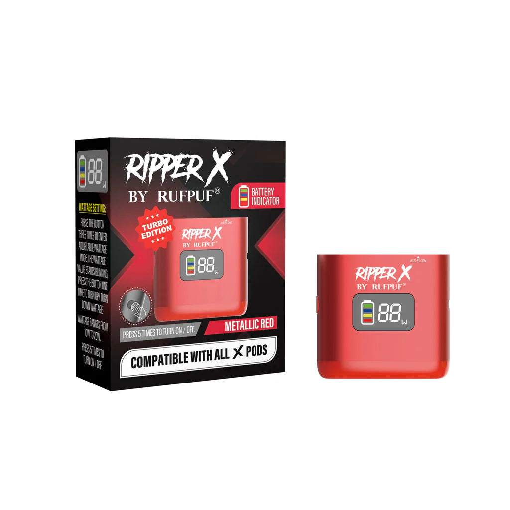 Ripper X RIPPER X Device - Battery ONLY – It's Not Smoke Online Vape Shop