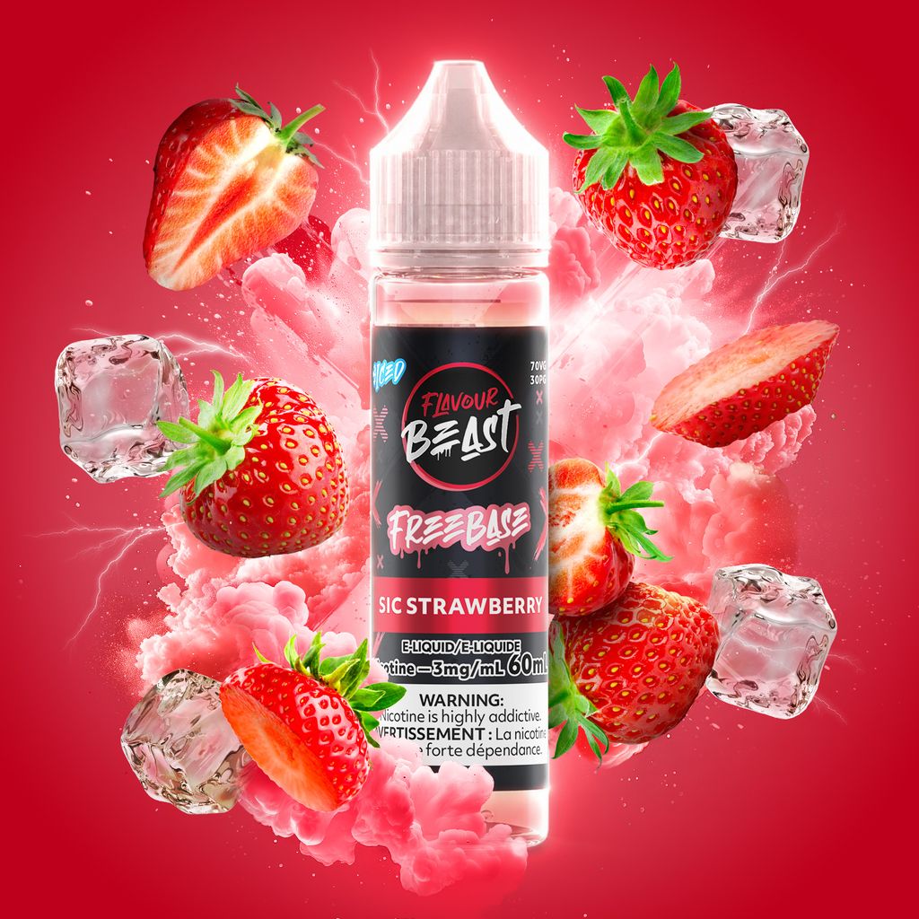 Flavour Beast E-Liquid - 3mg/mL Freebase Nicotine 60mL