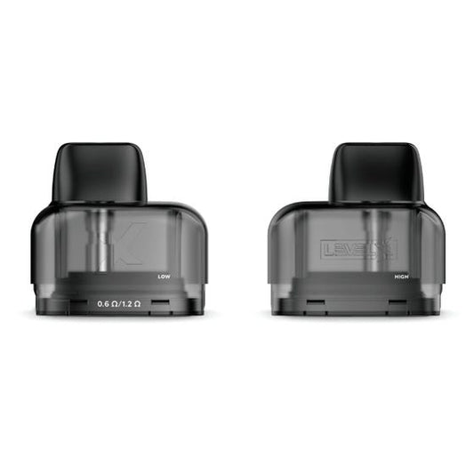 Level X Refillable Dual Coil Pod 5.5mL 0.6/1.2ohm