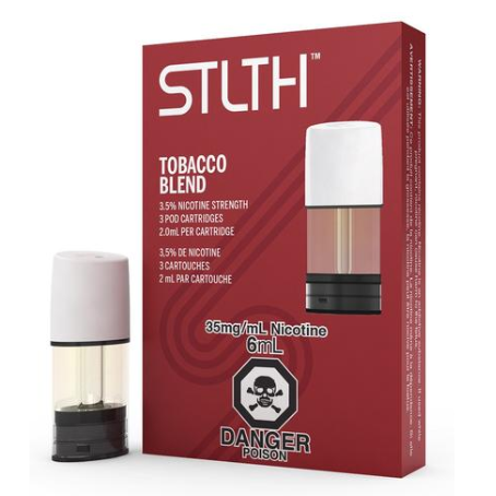 STLTH Pods, Tobacco Blend Nicotine Salt (3/pack)