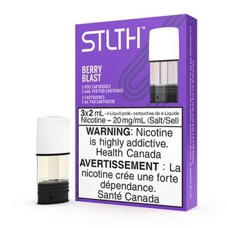 STLTH Pods, Berry Blast - Nicotine Salt (3/pack)