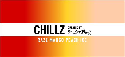 Razz Mango Peach Ice - CHILLZ by Sinister Phogg Saltz
