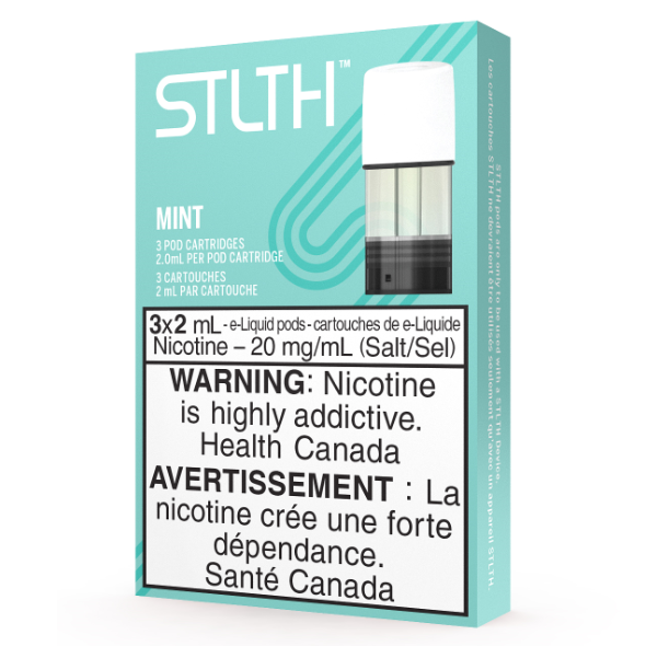 STLTH Pods, Mint - Nicotine Salt (3/pack)
